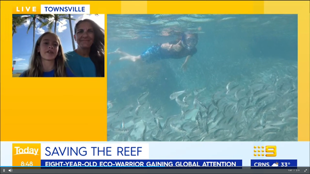 How an Aussie school boy, 8, recruited Billie Eilish to help save the Great Barrier Reef